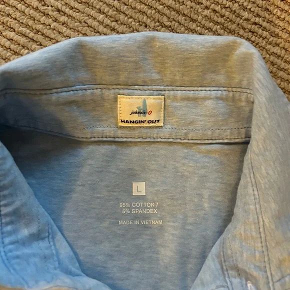 Johnnie-O Hangin Out Polo men size large - Picture 3 of 4